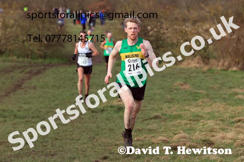 Mens 35 to 64, 2024 NEMAA Cross Country Champs., Wallsend. Photo: David T. Hewitson/Sports for All Pics